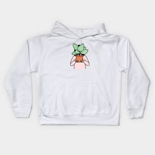 House Plant Collector Kids Hoodie